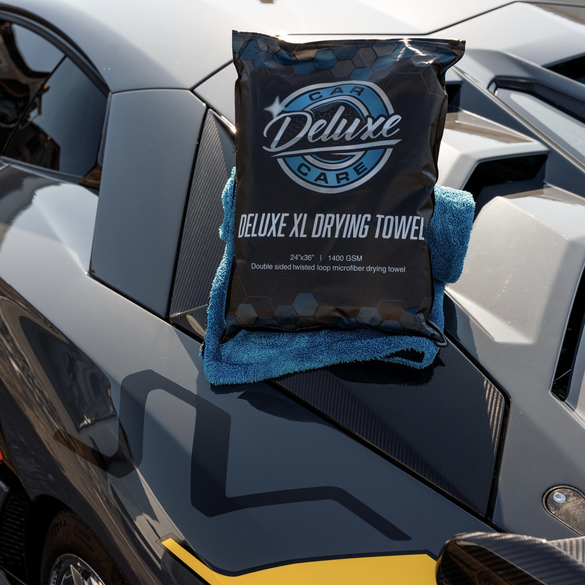 Deluxe XL Microfiber Drying Towel – Deluxe Car Care